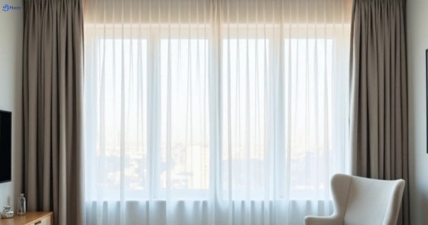 Freshly steam cleaned curtains in colebee-nsw QLD